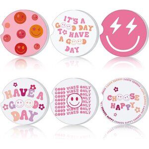 6 Pcs Pink Cup Holder